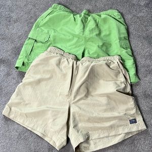 NWT LL Bean Lot (two) pair Vintage L.L. Bean Swim Trunks